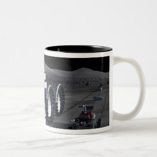 Future space exploration missions 8 Two-Tone coffee mug