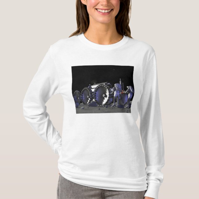 Future space exploration missions 9 T-Shirt (Front)