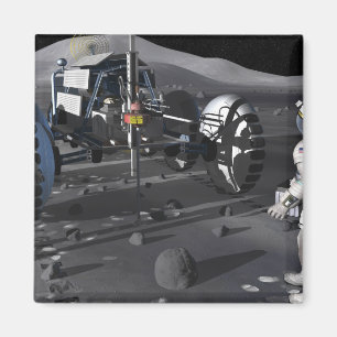 Future space exploration missions magnet