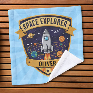 Future Space Explorer Wash Cloth