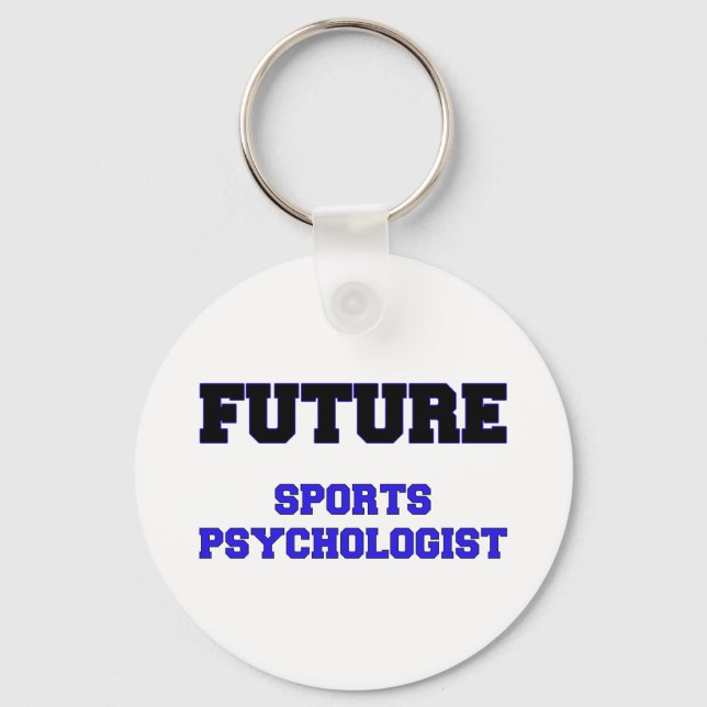 Future Sports Psychologist Key Ring (Front)
