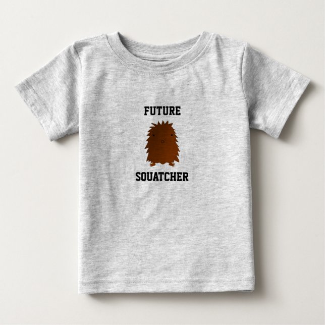Future squatcher baby bigfoot T-Shirt (Front)