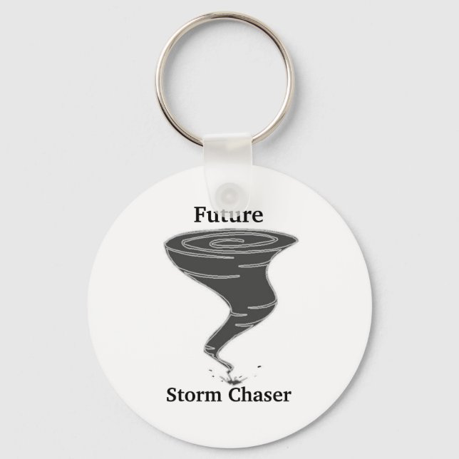 Future Storm Chaser - Keychain (Front)
