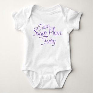 Future Sugar Plum Fairy Nutcracker Baby Bodysuit