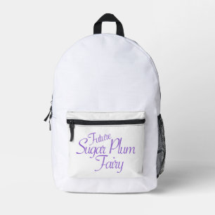 Future Sugar Plum Fairy Nutcracker Printed Backpack