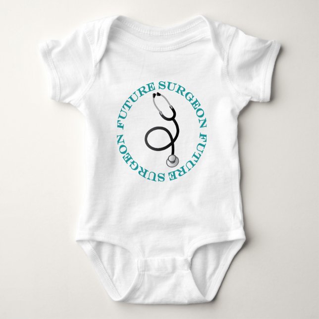 Future Surgeon Baby Bodysuit (Front)