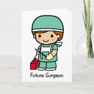 Future Surgeon - Boy Card