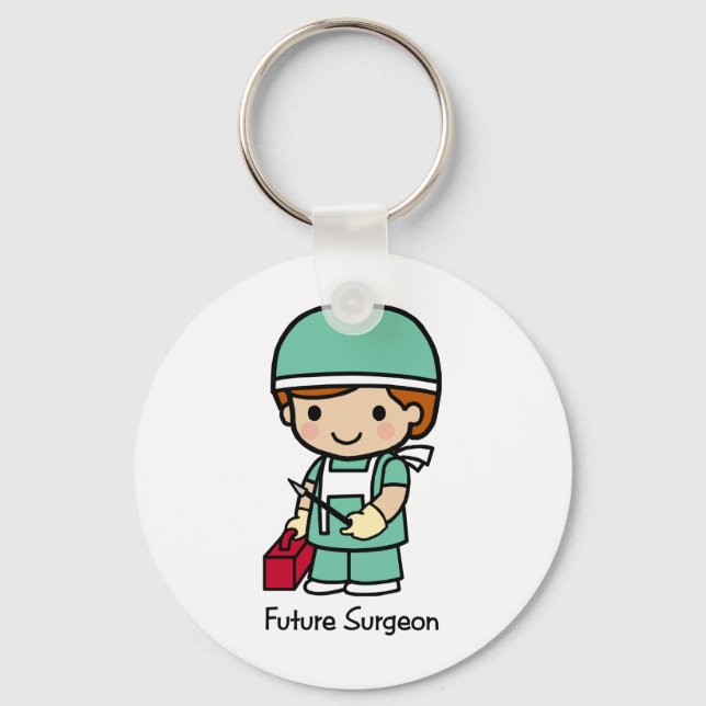 Future Surgeon - Boy Key Ring (Front)
