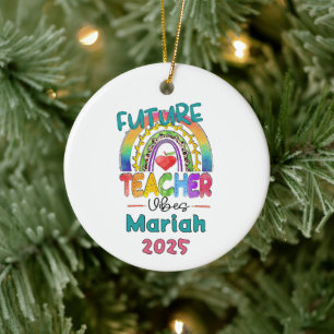 Future Teacher Christmas Ornament