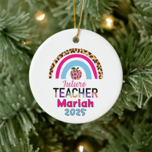 Future Teacher Christmas Ornament