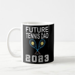 Future Tennis DAD 2023 Pregnancy Announcement FATH Coffee Mug