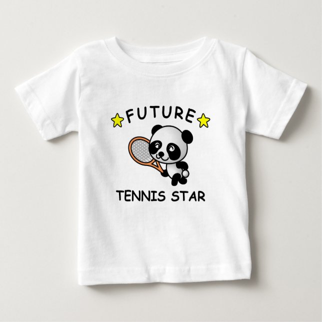 Future Tennis Star Baby T-Shirt (Front)