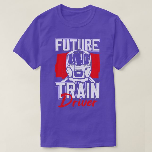 Future Train Driver  T-Shirt (Design Front)
