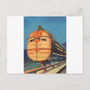 Future Train Postcard