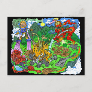 Future tree planters. postcard