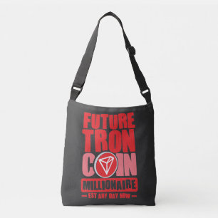 Future TRON Coin Millionaire Crossbody Bag