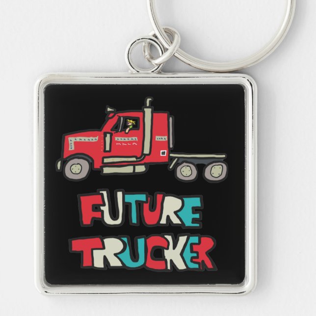 Future Trucker Key Ring (Front)