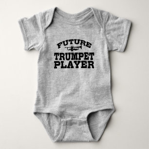 Future Trumpet Player Baby Bodysuit