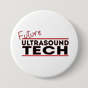 Future Ultrasound Tech 7.5 Cm Round Badge