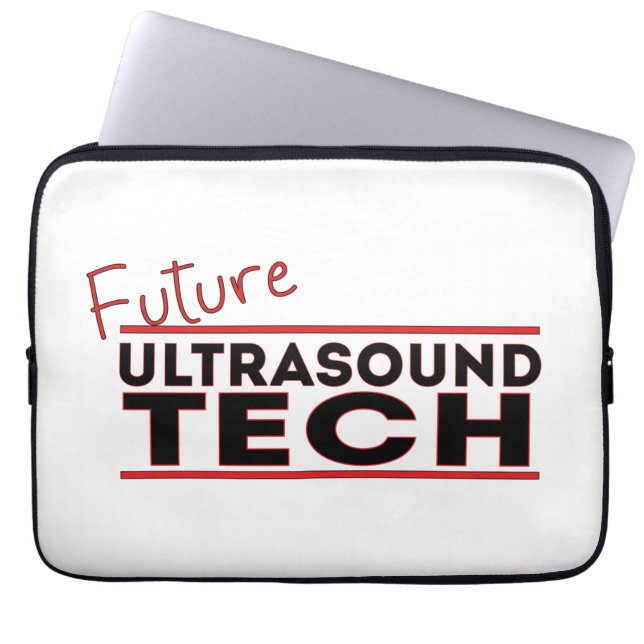 Future Ultrasound Tech Laptop Sleeve (Front)