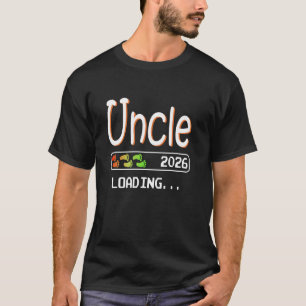 Future Uncle 2026 Loading Pregnancy Announcement U T-Shirt