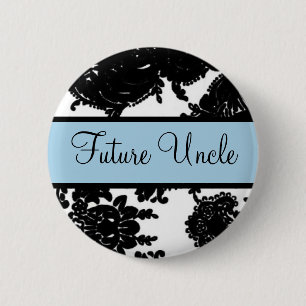 Future Uncle 6 Cm Round Badge