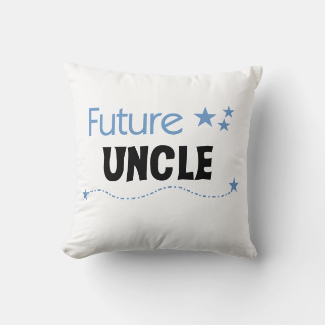 Future Uncle Gifts Cushion (Front)
