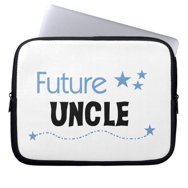Future Uncle Gifts Laptop Sleeve (Front)