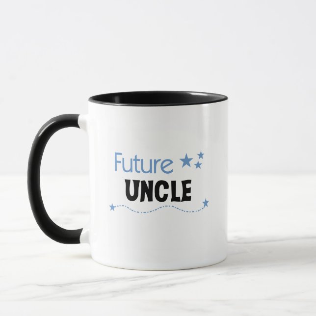 Future Uncle T-shirts and Gifts Mug (Left)