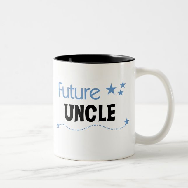 Future Uncle Two-Tone Coffee Mug (Right)