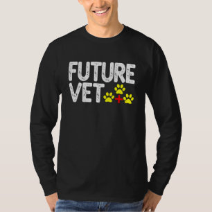 Future Vet Pre Veterinarian Student Gifts Animal T-Shirt