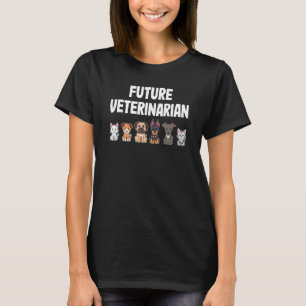 Future Veterinarian Boy Girl Veterinary Vet Costum T-Shirt