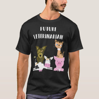 Future Veterinarian Funny Animal Lover T-Shirt