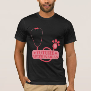 Future Veterinarian Girl Veterinary Student Kid T-Shirt