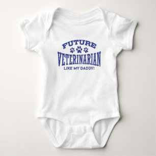 Future Veterinarian Like My Daddy Baby Bodysuit