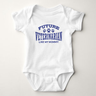 Future Veterinarian Like My Mummy Baby Bodysuit