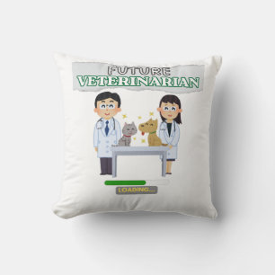 Future Veterinarian Loading – Vet Student Design Cushion