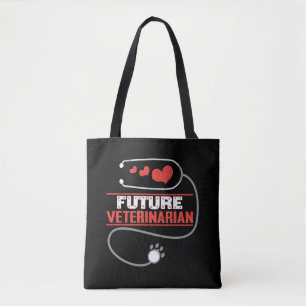 Future Veterinarian Shirt Vet Tech Student Gift Tote Bag