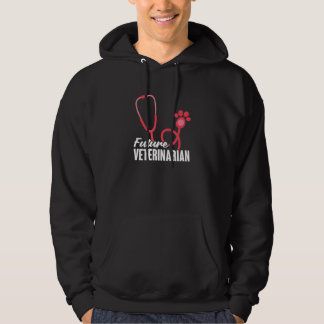 Future Veterinarian Vet Veterinary Student Stethos Hoodie