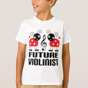 Future Violinist music Kids T-shirt