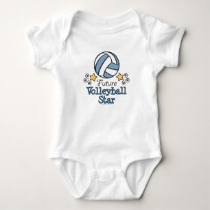 Future Volleyball Star Baby One Piece Bodysuit