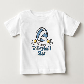 Future Volleyball Star Baby T shirt