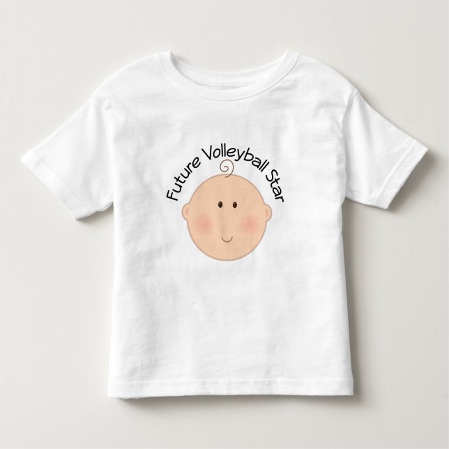 Future Volleyball Star Toddler T-Shirt (Front)