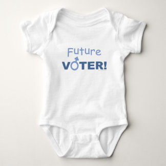 Future Voter! Boy's Romper Baby Bodysuit