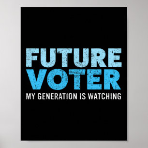 Future Voter Shirt Resist Political For Kids And T Poster
