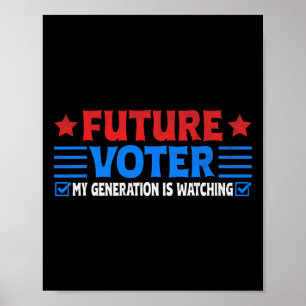 Future Voter Shirt Resist Political Tee For Kids A Poster