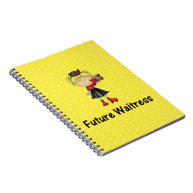 future waitress notebook (Right Side)