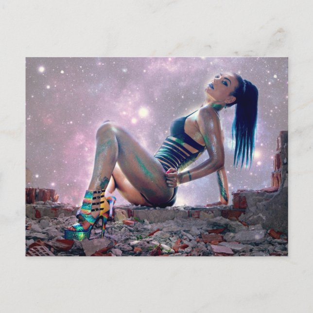 Future Woman Postcard (Front)