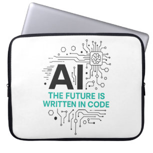 Future Written Code Sleeve Digital Destiny