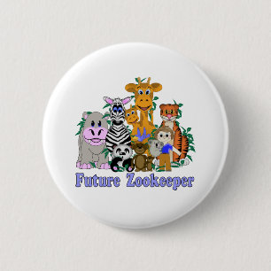 Future Zookeeper 6 Cm Round Badge